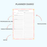 BLOCK PLANNER DIARIO