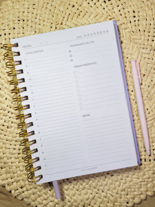 PLANNER DIARIO - Flowers