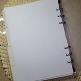 BINDER AGENDA SEMANAL/ DIARIA, CUADERNO, SIN FECHAS