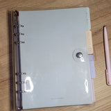 BINDER AGENDA SEMANAL/ DIARIA, CUADERNO, SIN FECHAS