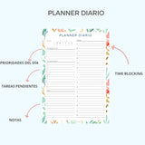 BLOCK PLANNER DIARIO