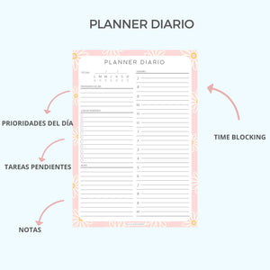 BLOCK PLANNER DIARIO