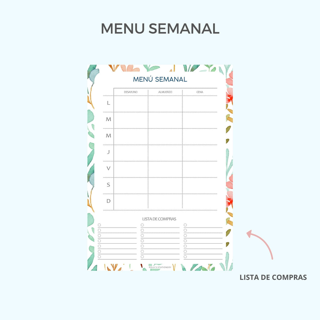 BLOCK MENU SEMANAL