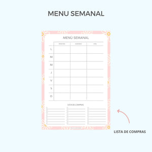 BLOCK MENU SEMANAL
