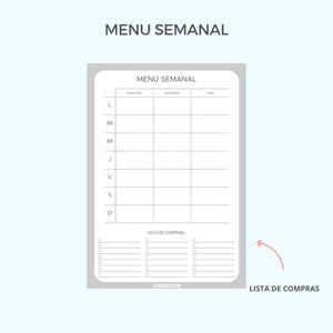 BLOCK MENU SEMANAL