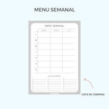 BLOCK MENU SEMANAL