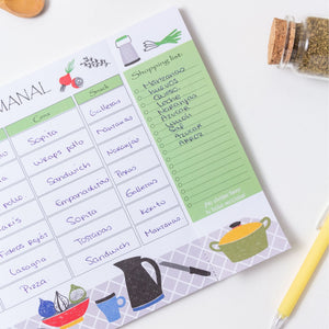 PLANIFICADOR SEMANAL DE COMIDAS