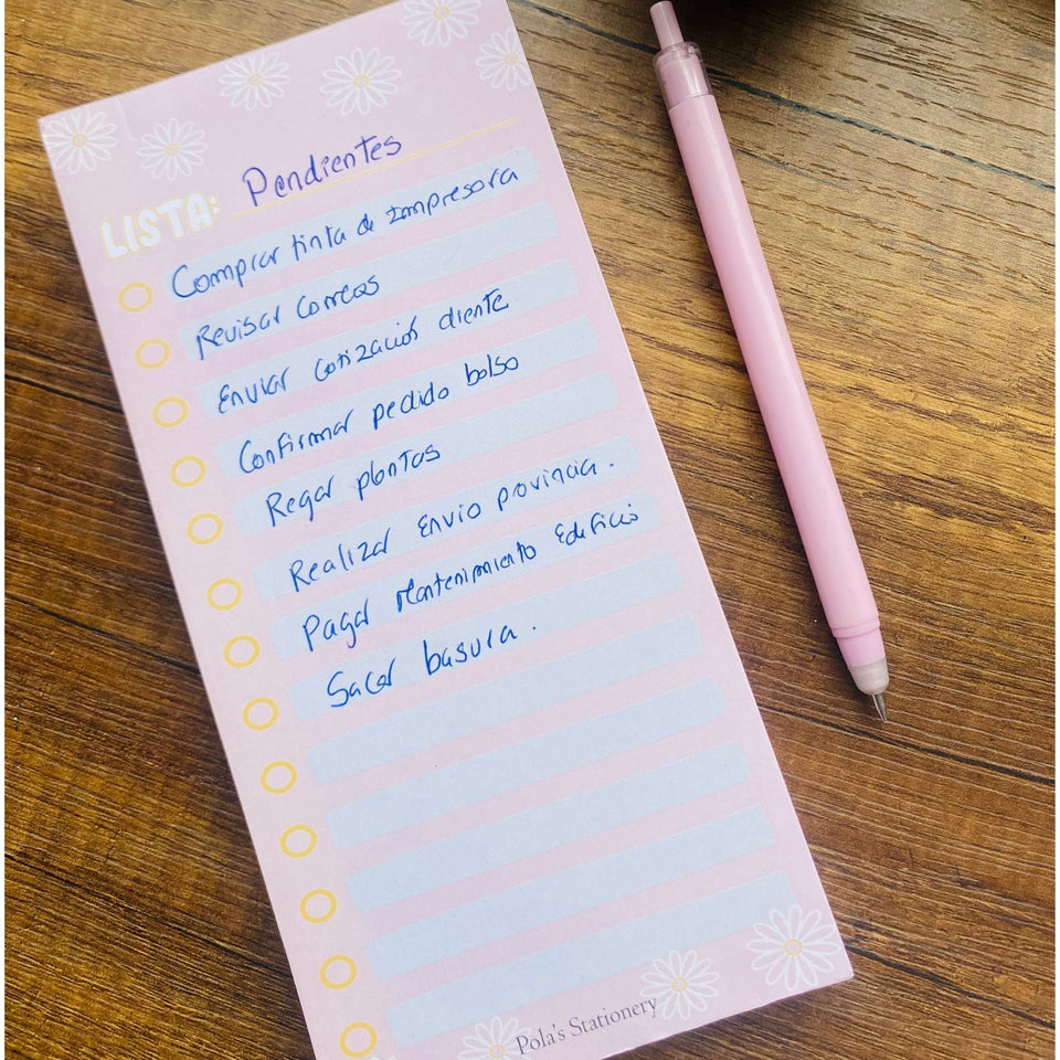 BLOCK DE NOTAS - MARGARITA