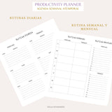 PRODUCTIVITY PLANNER MARMOL