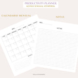 PRODUCTIVITY PLANNER MARMOL