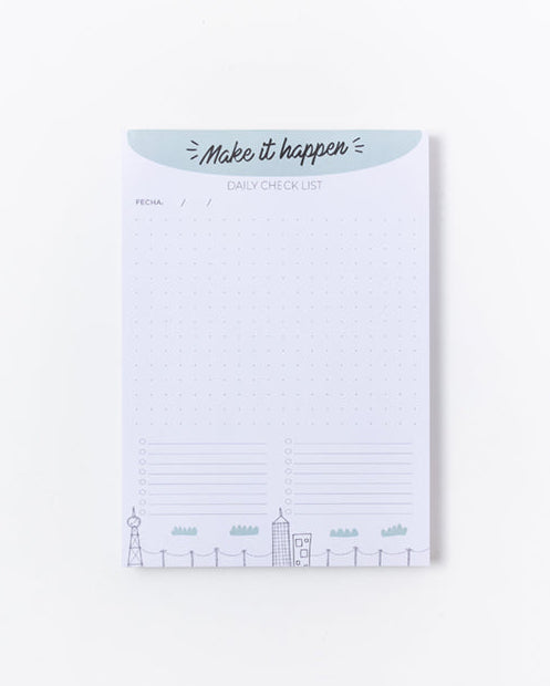 BLOCK PLANNER DIARIO ENCOLADO