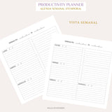 PRODUCTIVITY PLANNER MARMOL