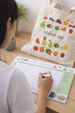 PACK PLANNER SEMANAL DE COMIDAS + TOTE BAG🛒🍅🥑