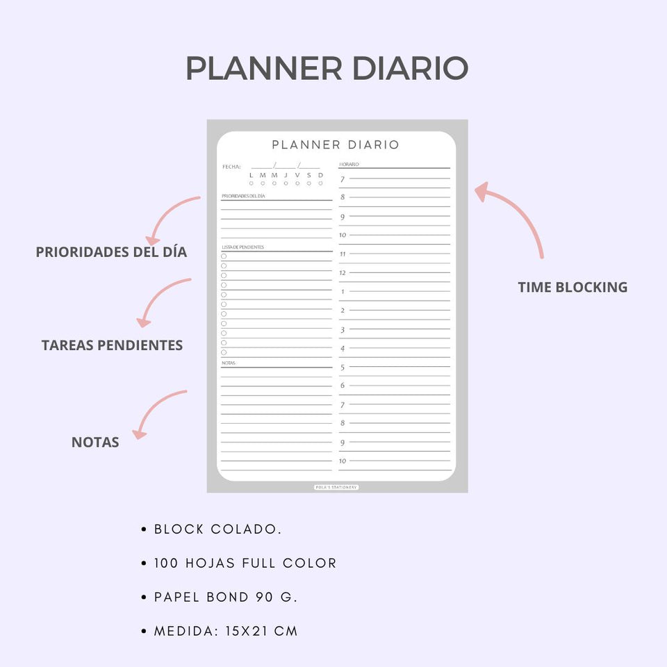 PACK DE 3 PLANNERS - Grey
