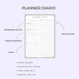 PACK DE 3 PLANNERS - Grey