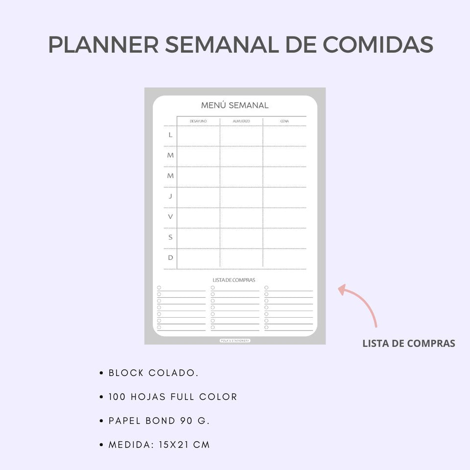 PACK DE 3 PLANNERS - Grey
