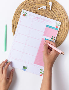 PLANIFICADOR SEMANAL - PLANTS LOVER